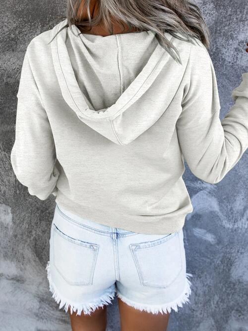 LB | Elegancka i swobodna bluza z kapturem