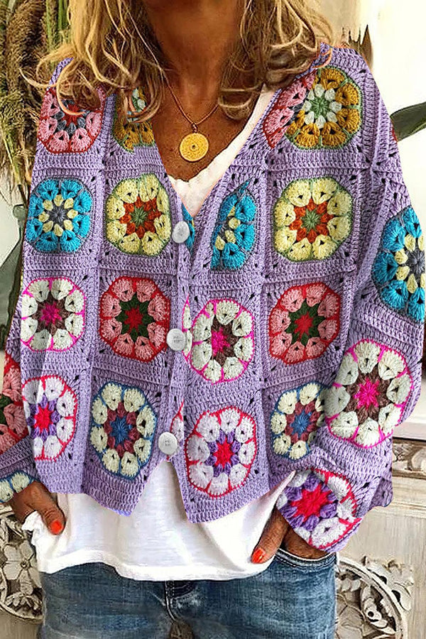 LB | Vintage boho kardigan