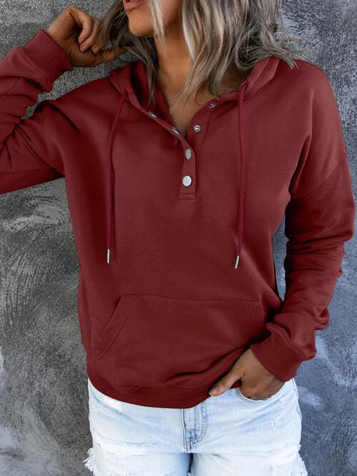 LB | Elegancka i swobodna bluza z kapturem