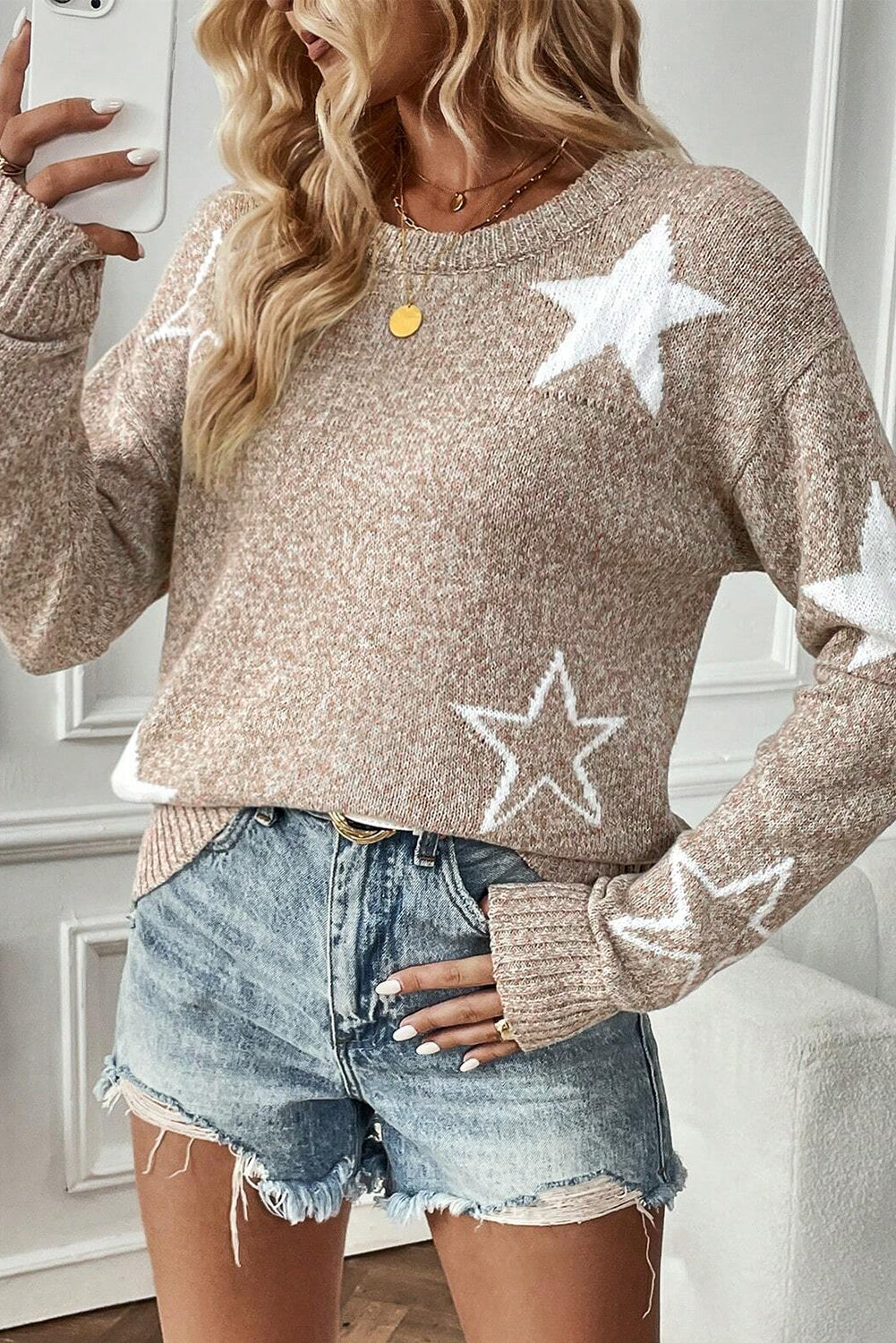 AS | Dopasowany i elegancki sweter zimowy