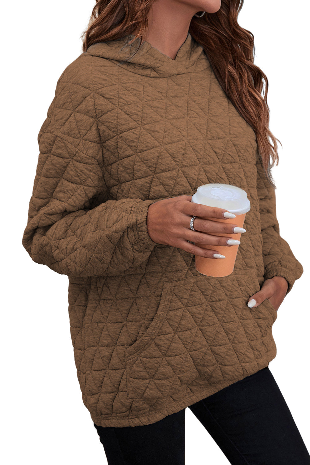 LB | Elegancka i swobodna bluza z kapturem