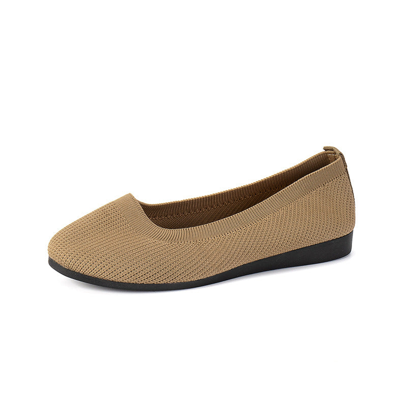 LB | Płaskie buty damskie z okrągłą główką