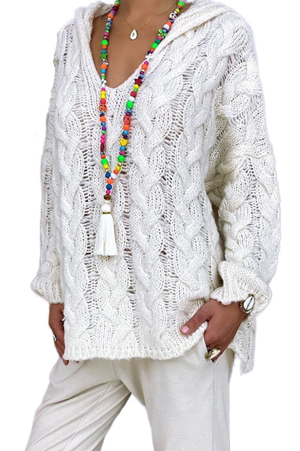 LB | Luźny i stylowy sweter zimowy