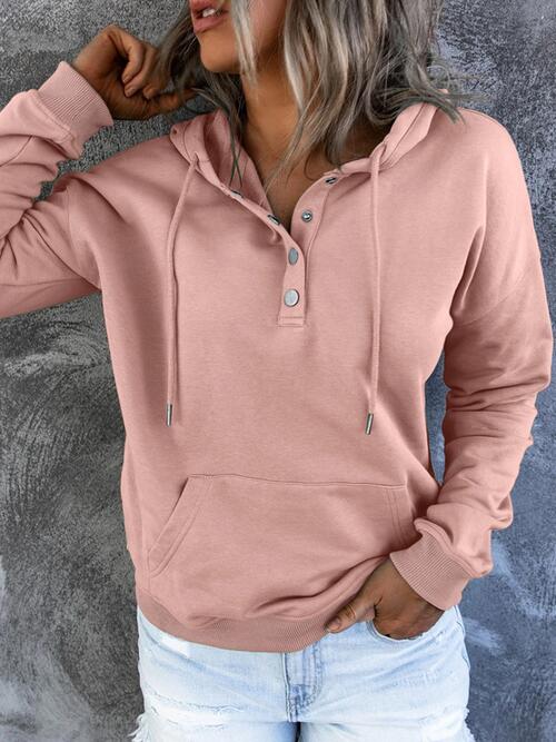 LB | Elegancka i swobodna bluza z kapturem