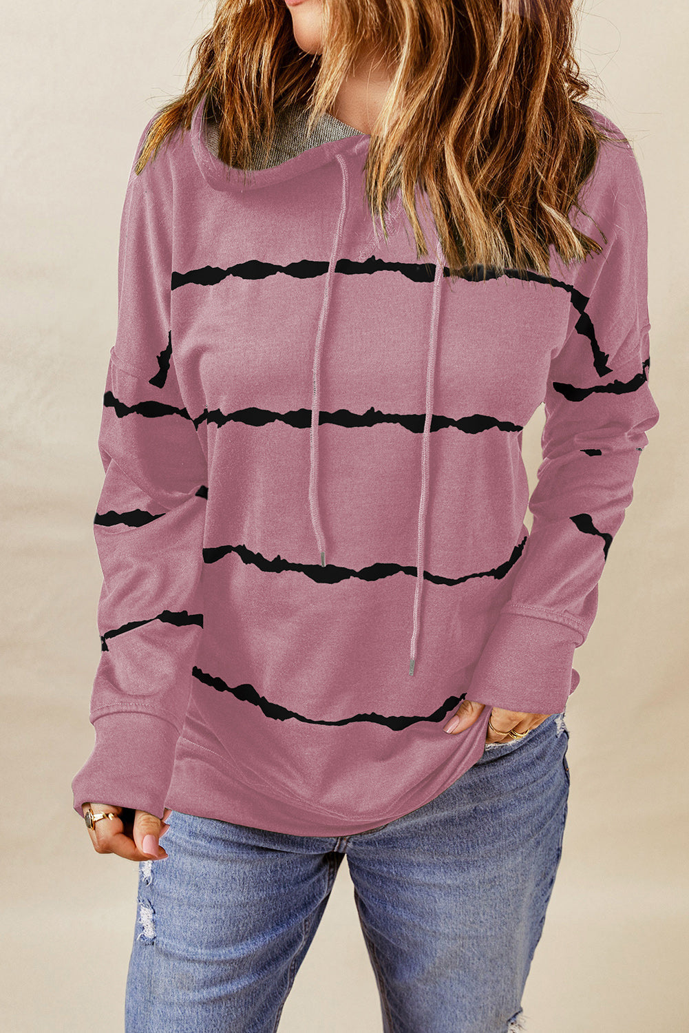 LB | Swobodna i modna bluza z kapturem