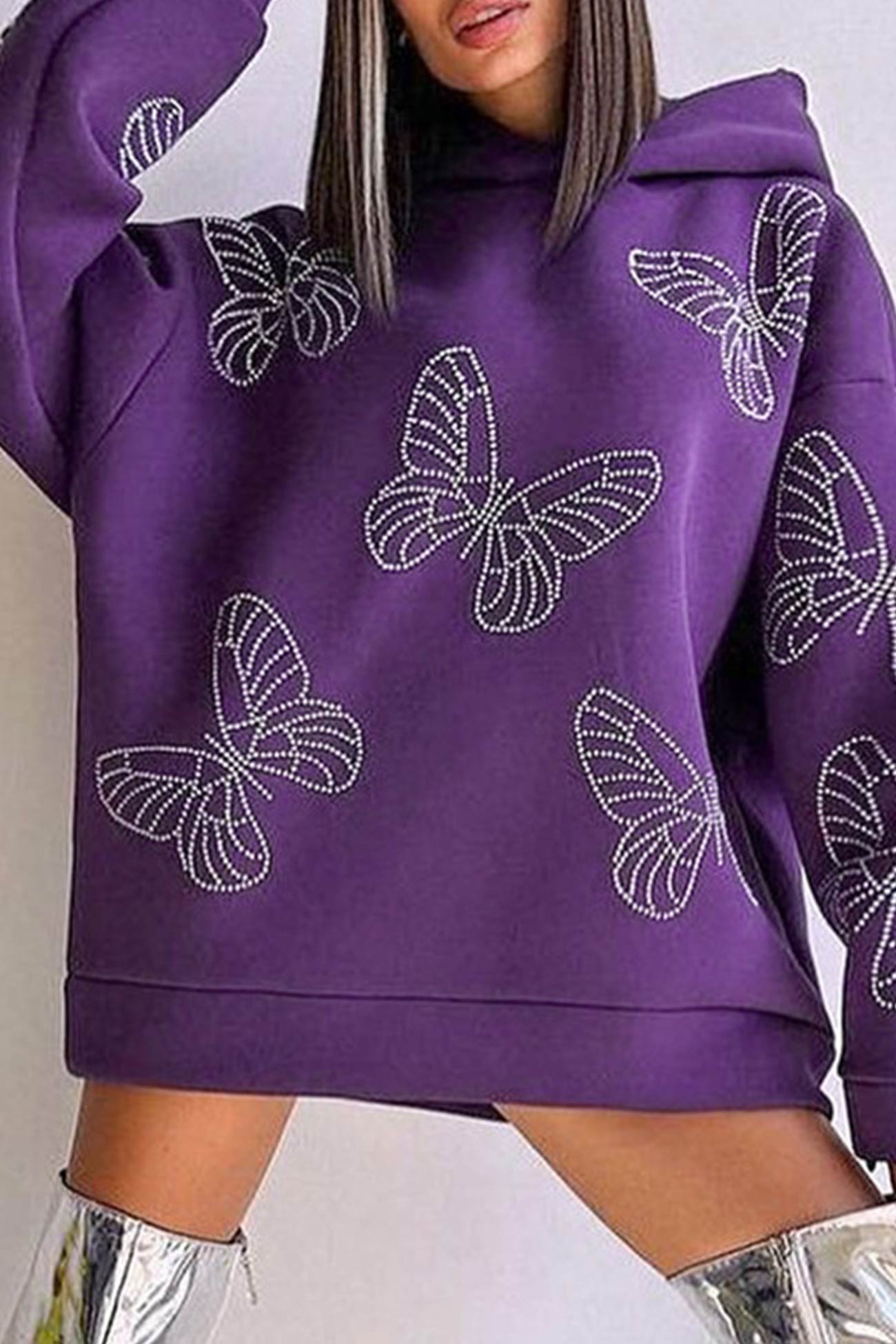 LB | Klasyczna i elegancka bluza z kapturem