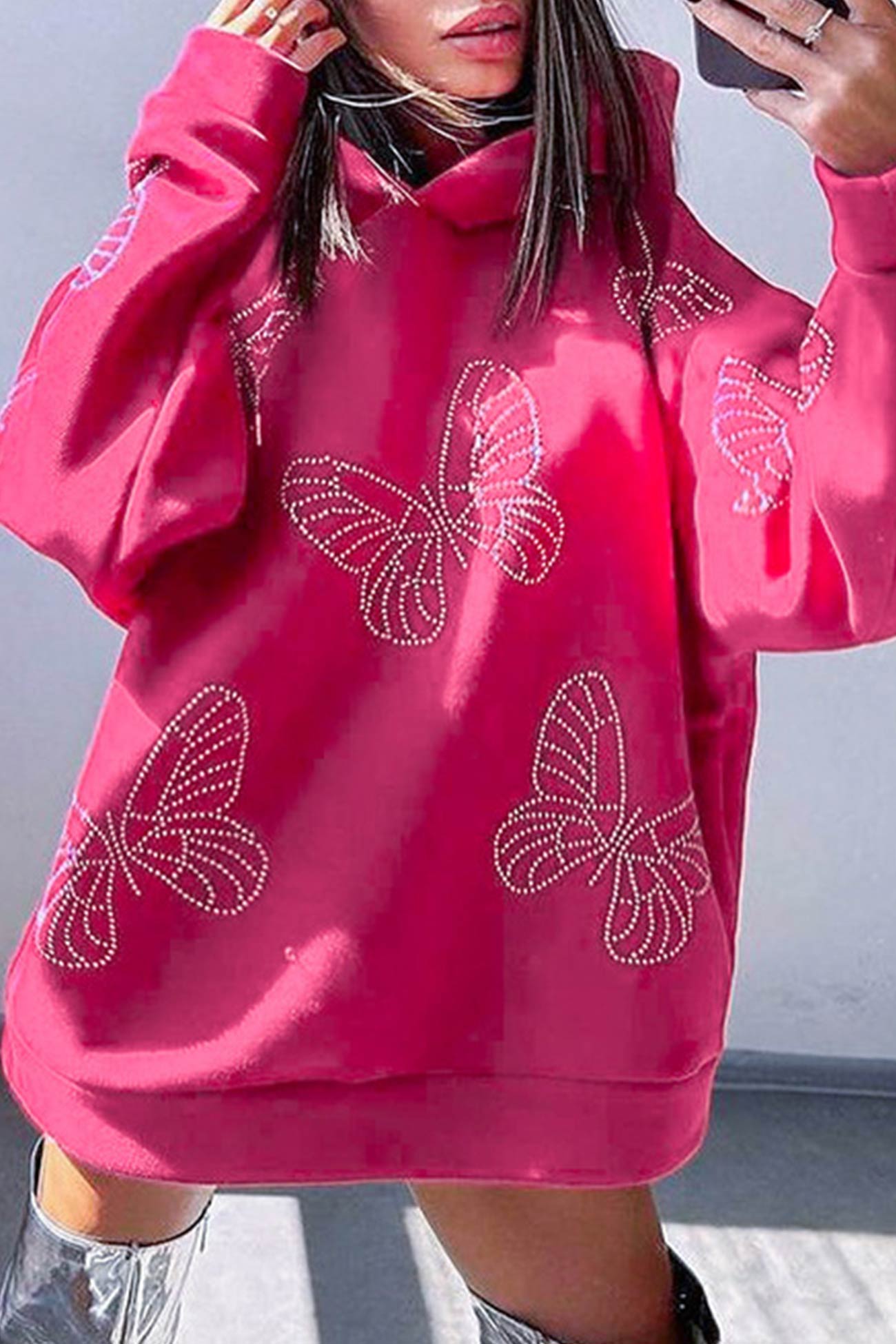 LB | Klasyczna i elegancka bluza z kapturem