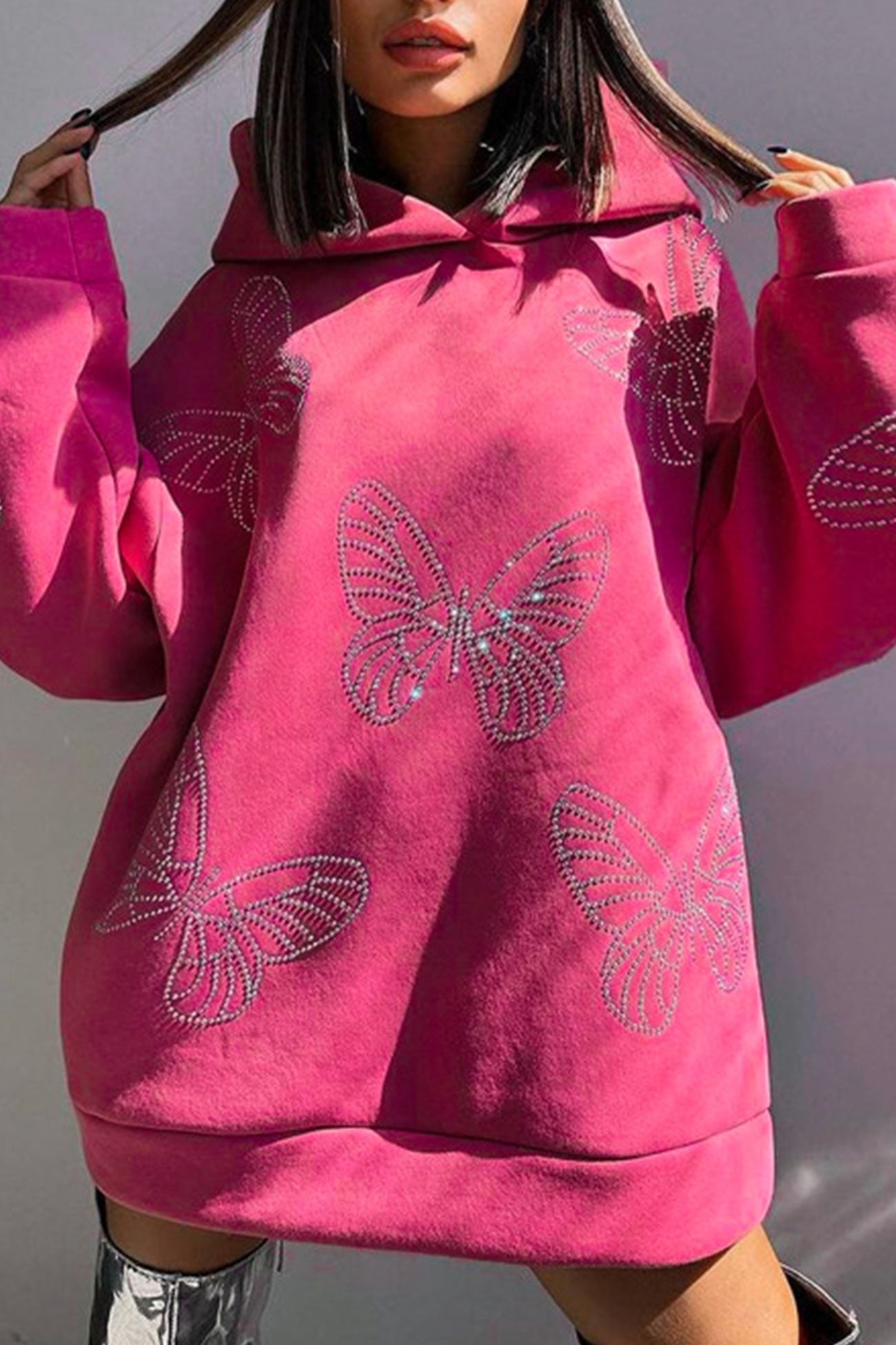 LB | Klasyczna i elegancka bluza z kapturem