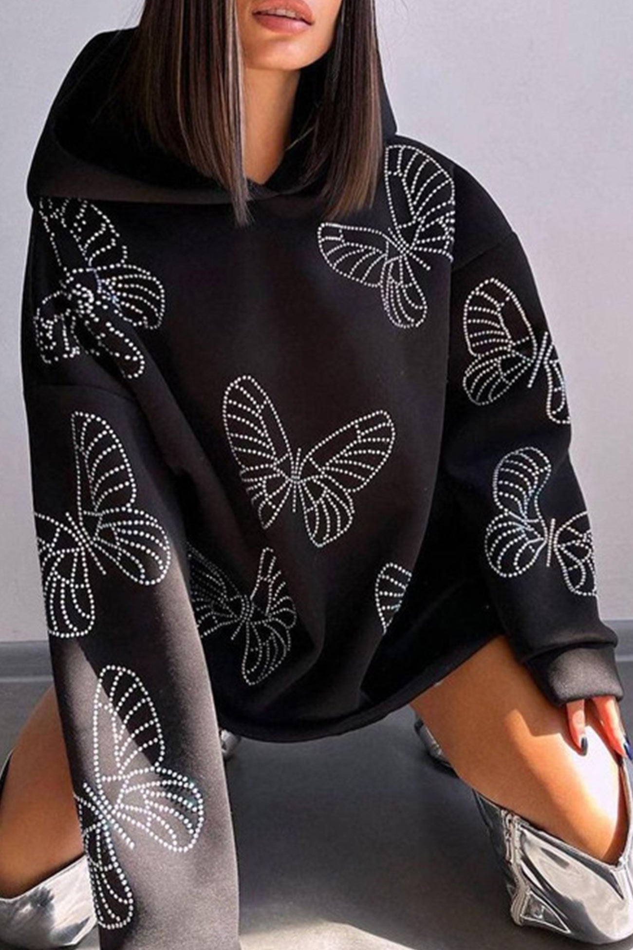 LB | Klasyczna i elegancka bluza z kapturem
