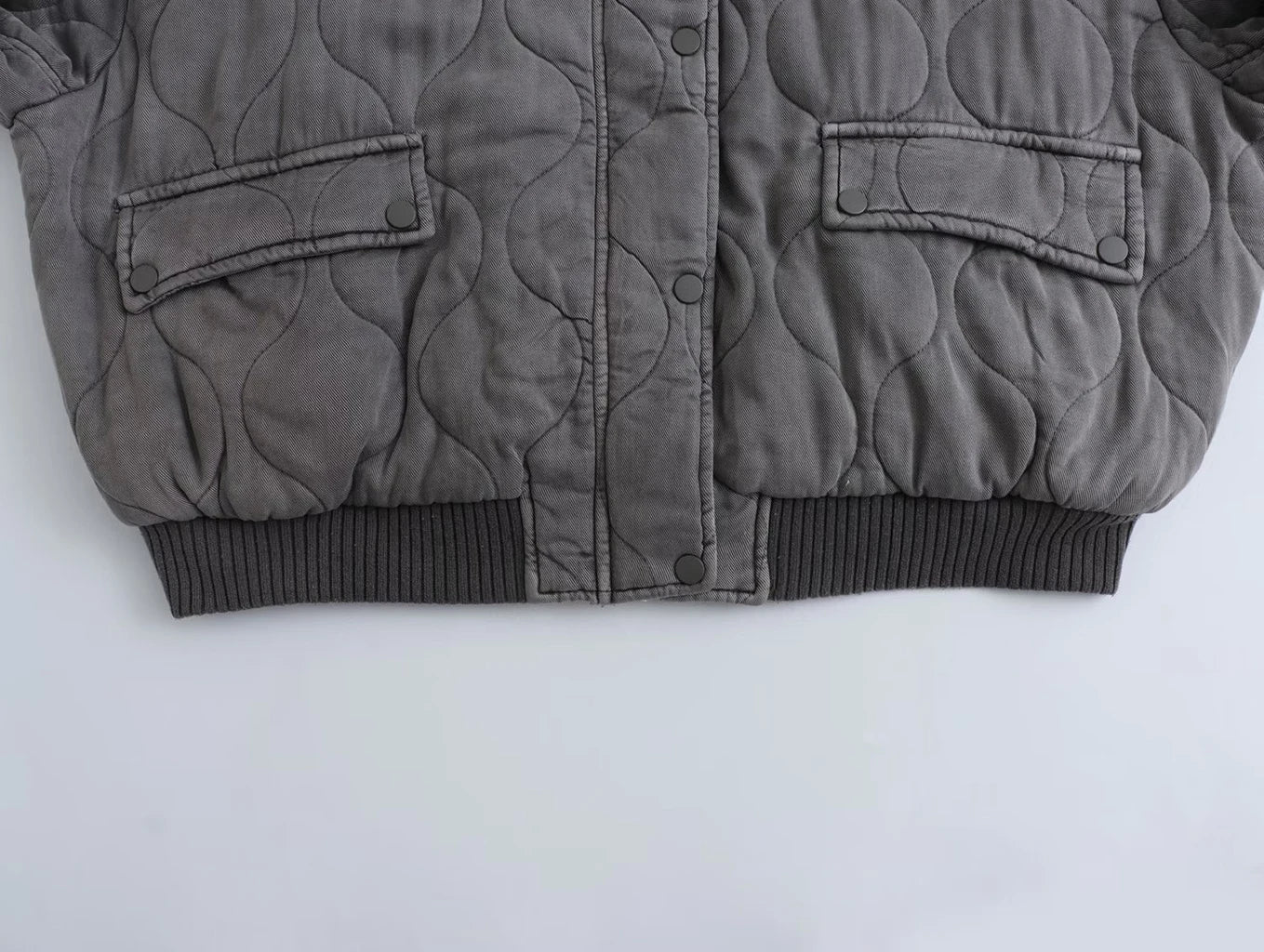 LB | Pikowana kurtka bomber