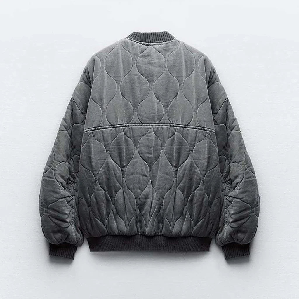 LB | Pikowana kurtka bomber