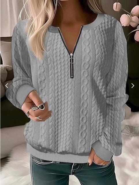 LB | Dopasowany i elegancki sweter zimowy