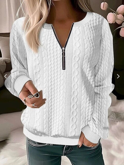 LB | Dopasowany i elegancki sweter zimowy