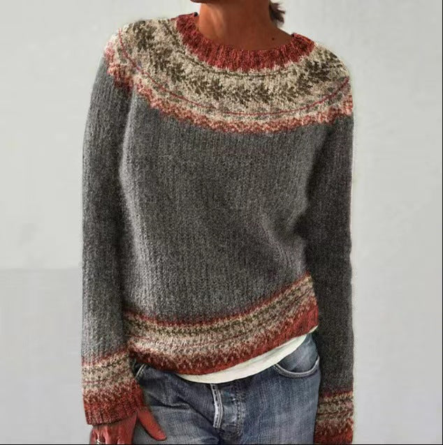 LB | Dopasowany i elegancki sweter zimowy