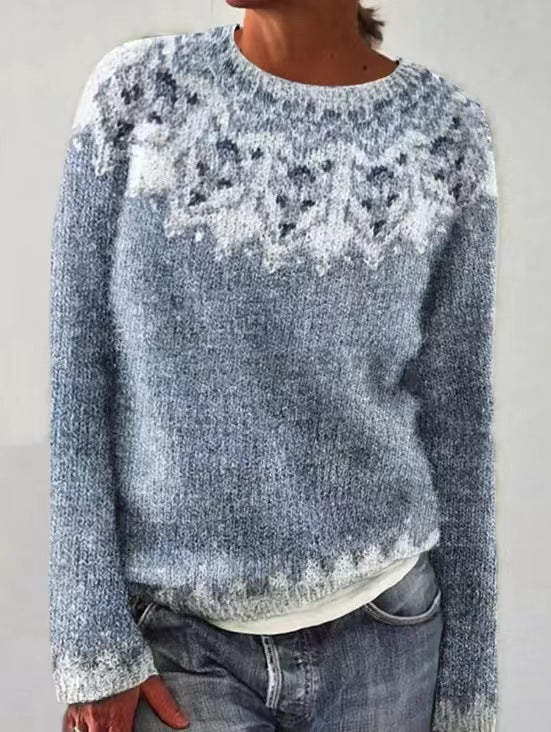 LB | Dopasowany i elegancki sweter zimowy