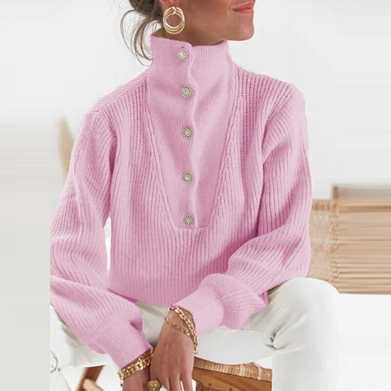 LB | Prosty i stylowy sweter zimowy