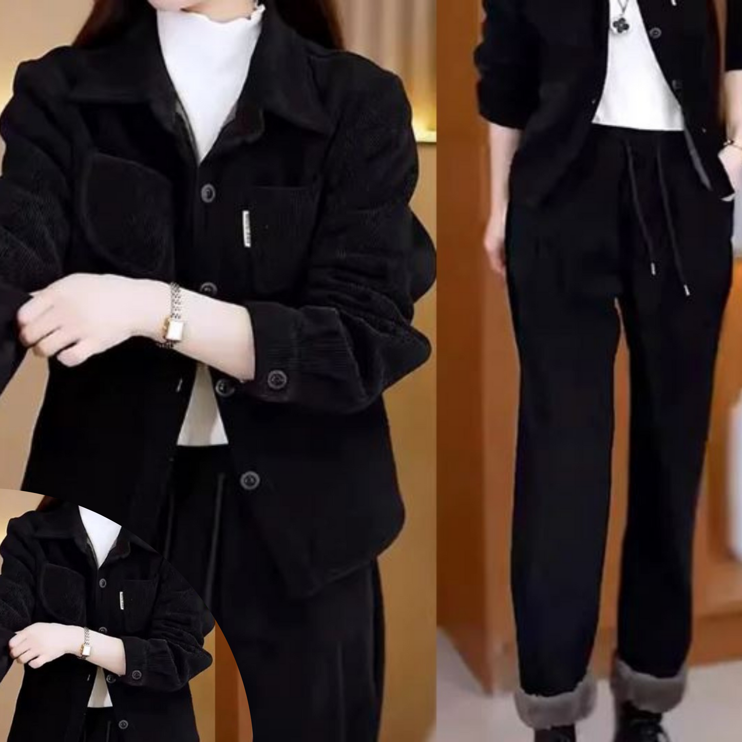 LB | Ponadczasowe i eleganckie spodnie zimowe