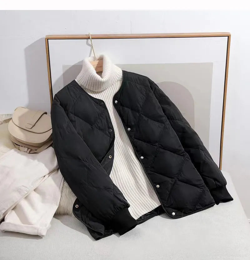 LB | Niewymuszona i elegancka kurtka zimowa