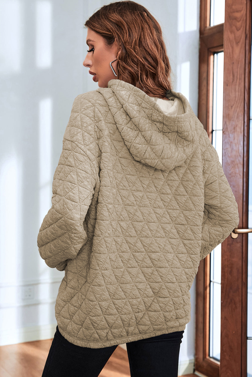 LB | Elegancka i swobodna bluza z kapturem