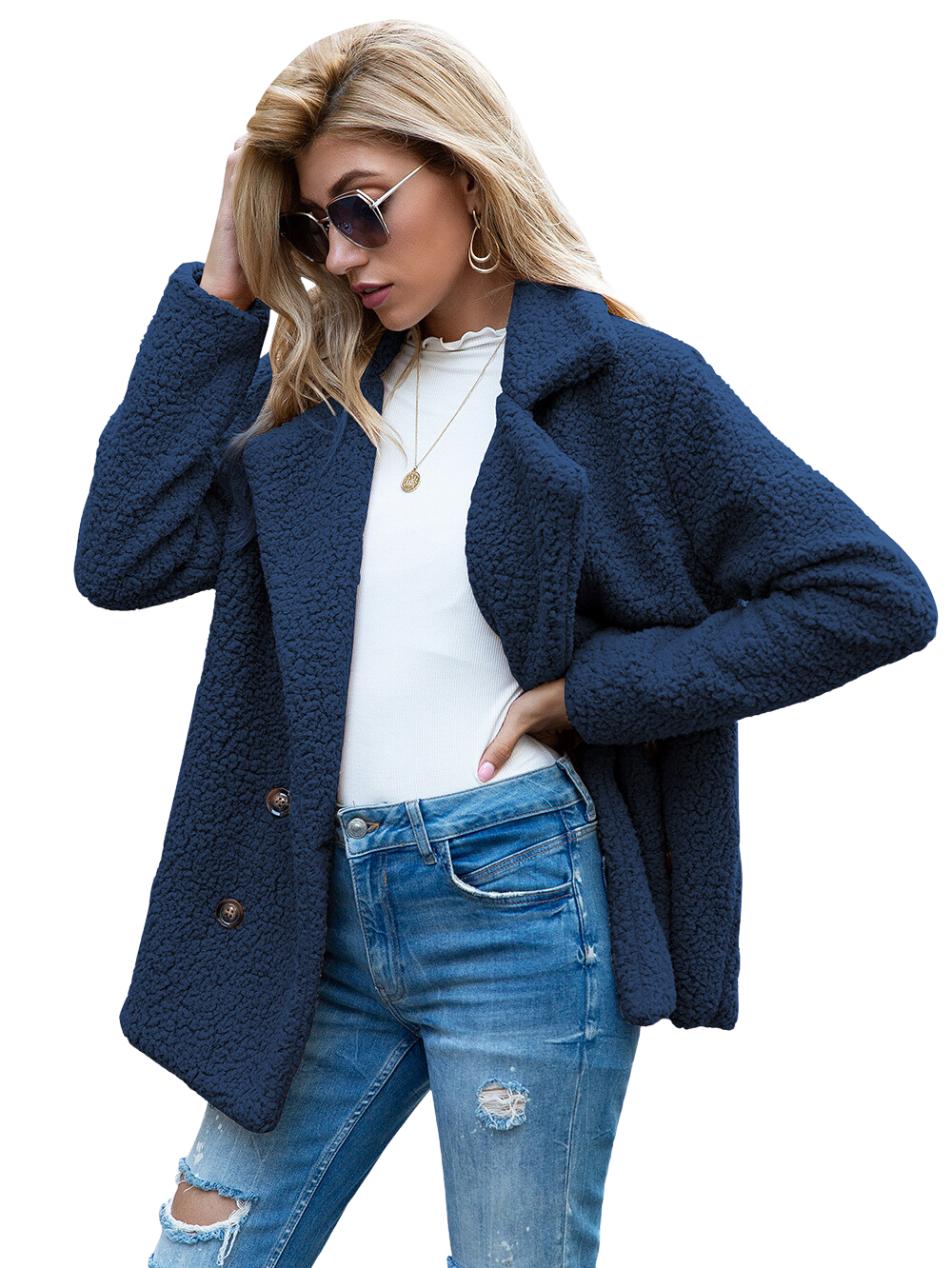 LB | Prosty i elegancki sweter zimowy