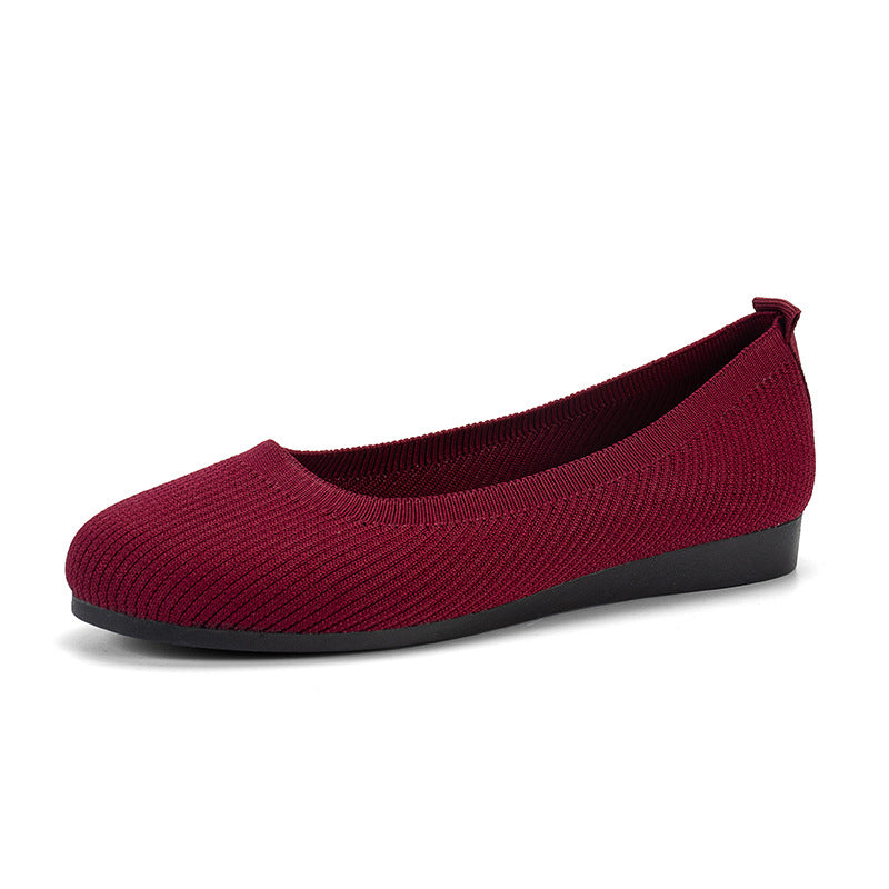 LB | Płaskie buty damskie z okrągłą główką