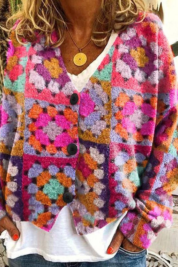 LB | Vintage boho kardigan
