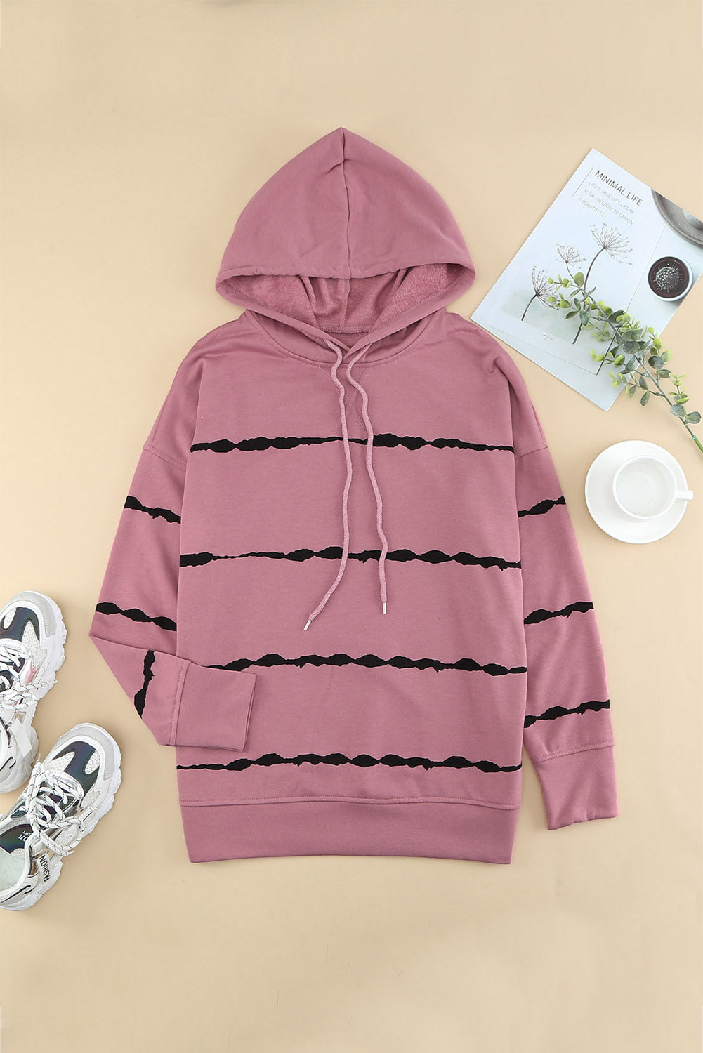 LB | Swobodna i modna bluza z kapturem