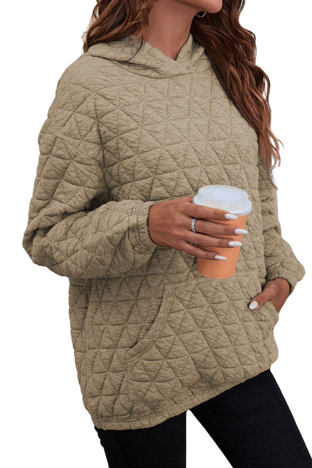 LB | Elegancka i swobodna bluza z kapturem