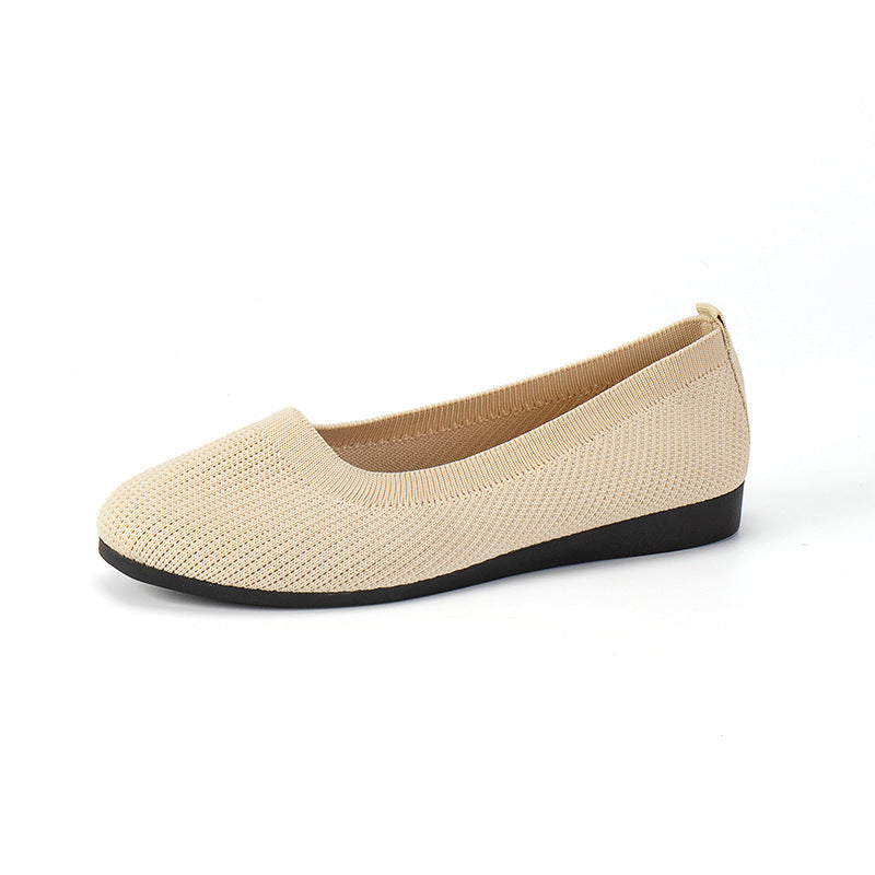 LB | Płaskie buty damskie z okrągłą główką