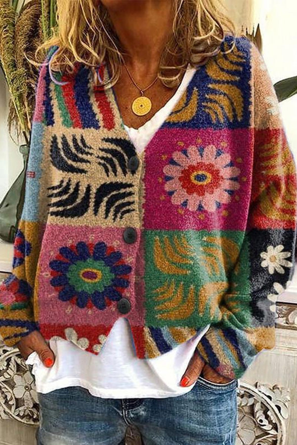 LB | Vintage boho kardigan