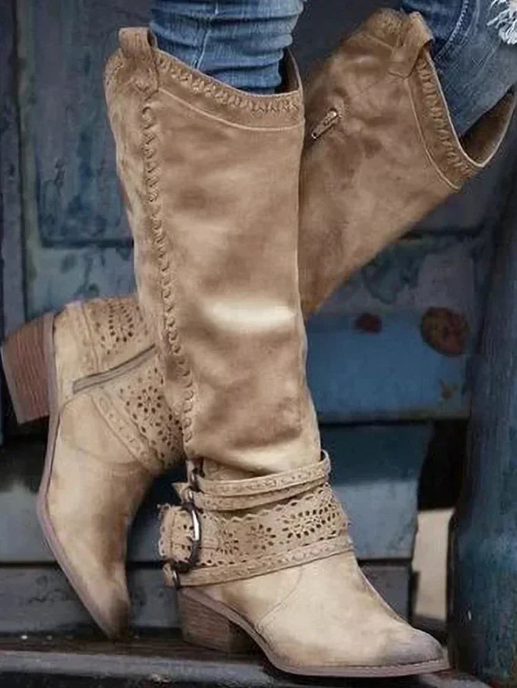 LB | Skórzane buty vintage