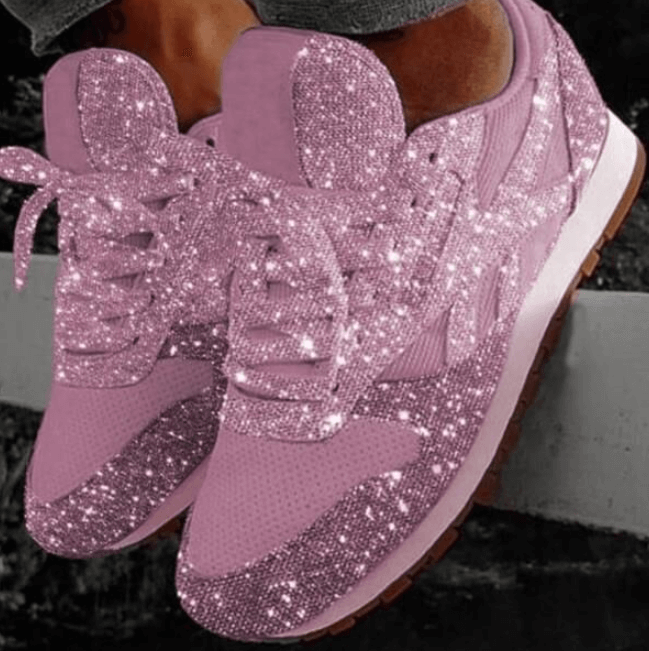 LB | Moda cekiny buty damskie