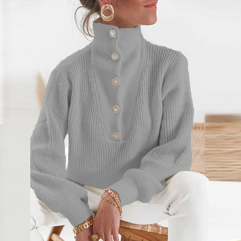 LB | Prosty i stylowy sweter zimowy