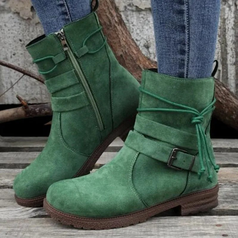 AS | Vintage buty za kostkę z klamrami