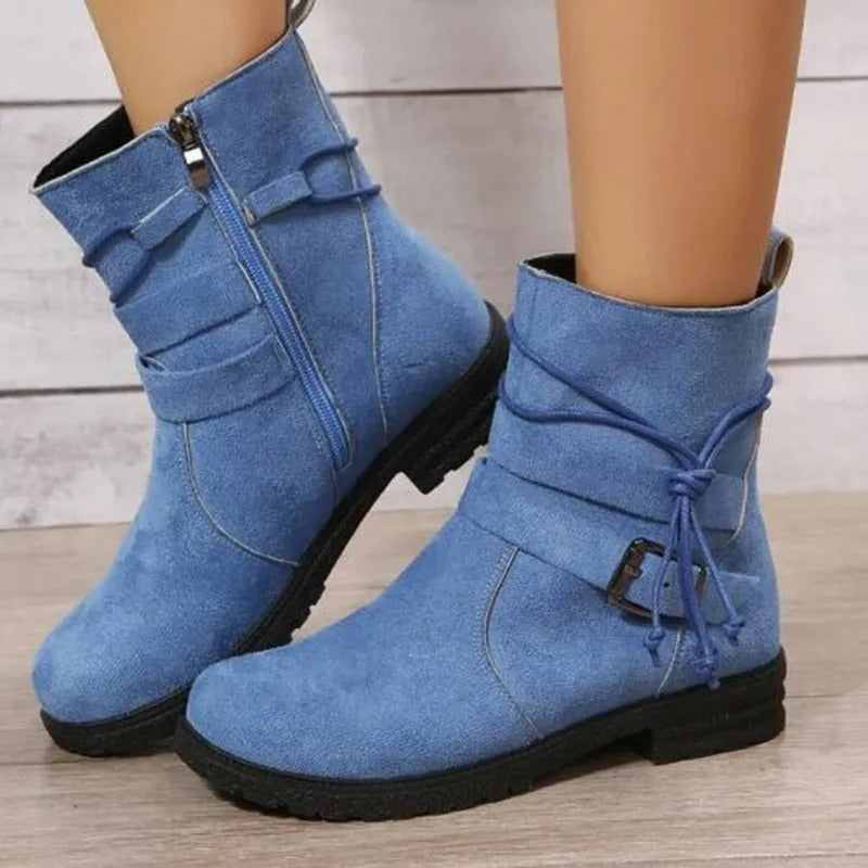 AS | Vintage buty za kostkę z klamrami
