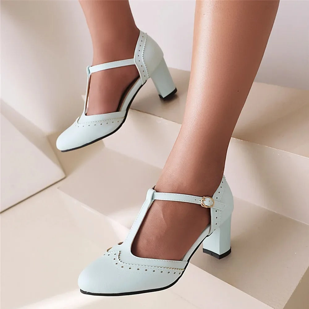 AS | Vintage T-strap heels