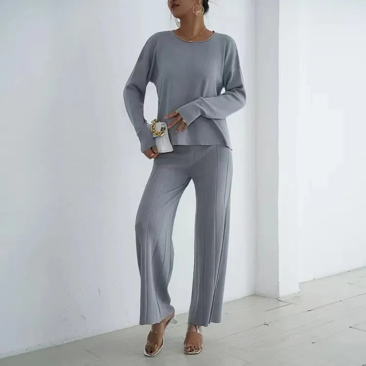 AS | Dwuczęściowy zestaw w swobodnym stylu relaxed fit