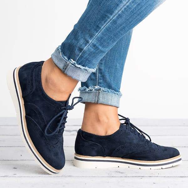 LB | Stylowe buty oksfordzkie typu brogue