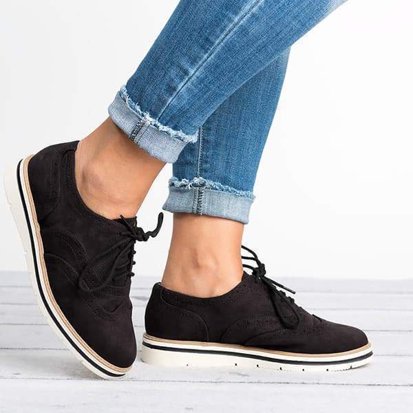 LB | Stylowe buty oksfordzkie typu brogue