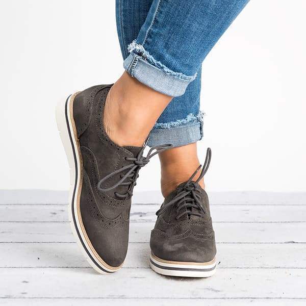 LB | Stylowe buty oksfordzkie typu brogue