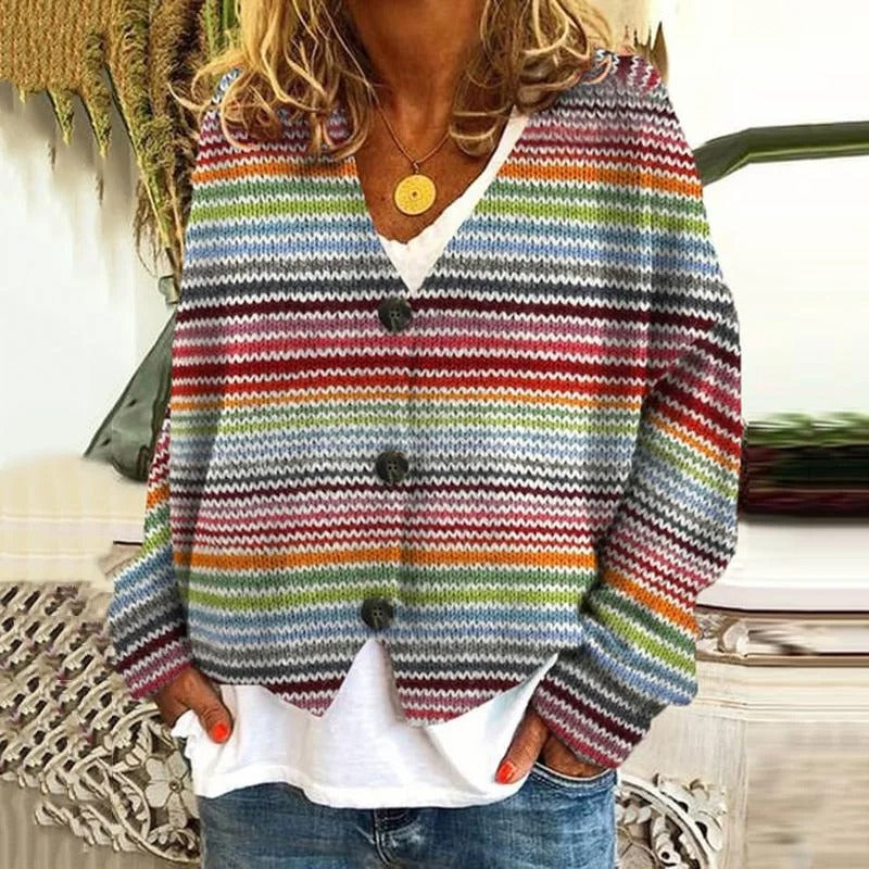 AS | Patchworkowy kardigan boho w kwiaty