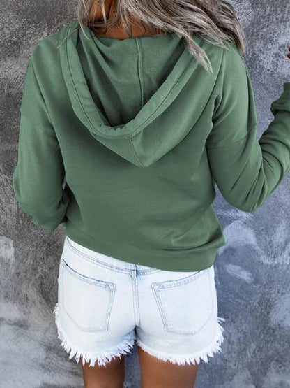 LB | Elegancka i swobodna bluza z kapturem