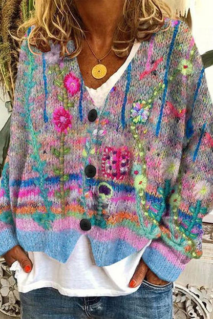 LB | Vintage boho kardigan