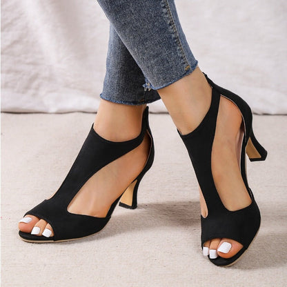 LB | Szpilki peep-toe