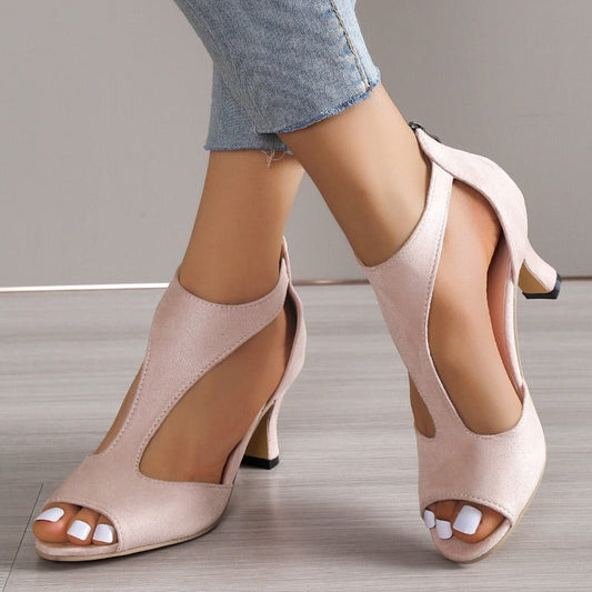LB | Szpilki peep-toe