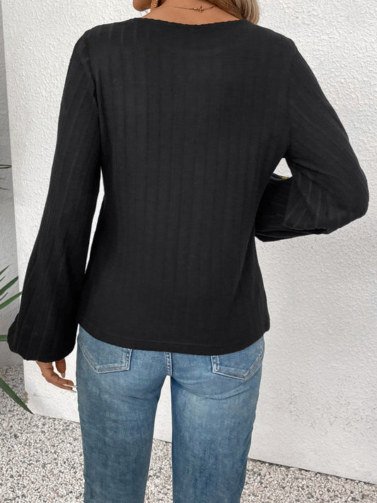 LB | Elegancka i swobodna bluzka zimowa