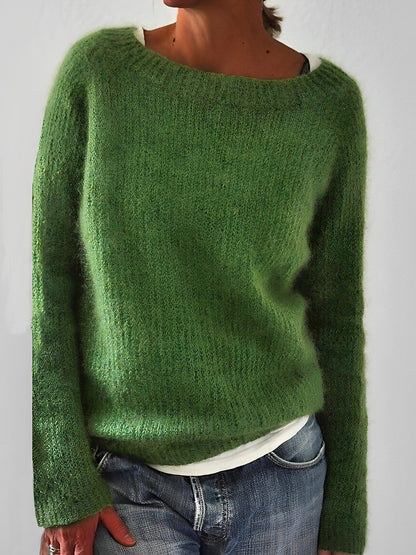 LB | Lekki sweter z dzianiny strukturalnej