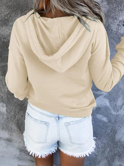 LB | Elegancka i swobodna bluza z kapturem