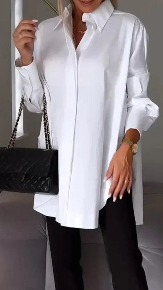 LB | Elegancka i swobodna bluzka zimowa