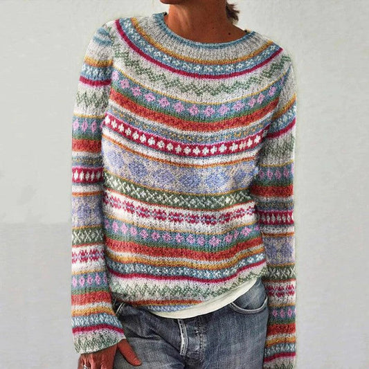 LB | Przytulny sweter Nordic Fair Isle